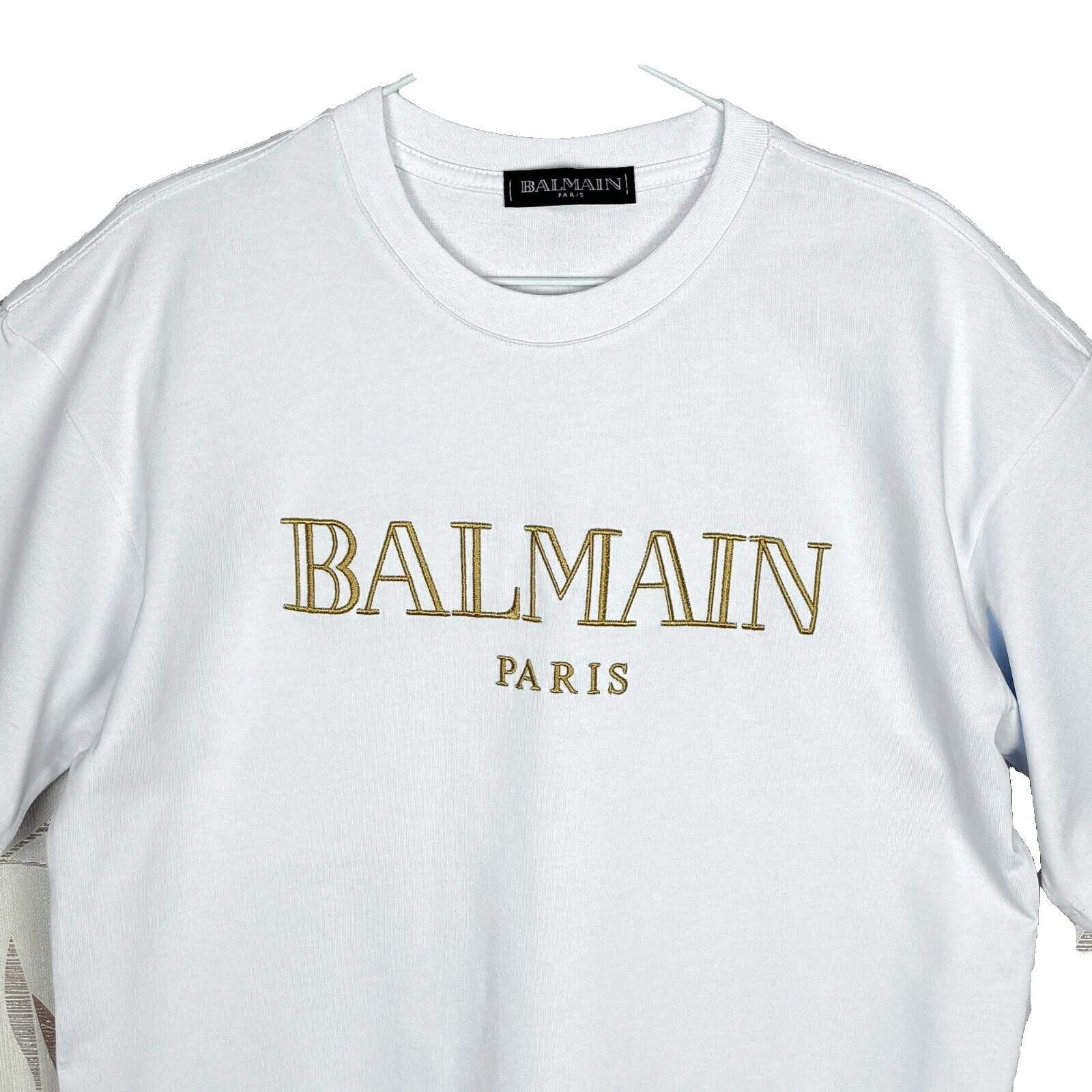 Camisetas lisas para hombre Balmain