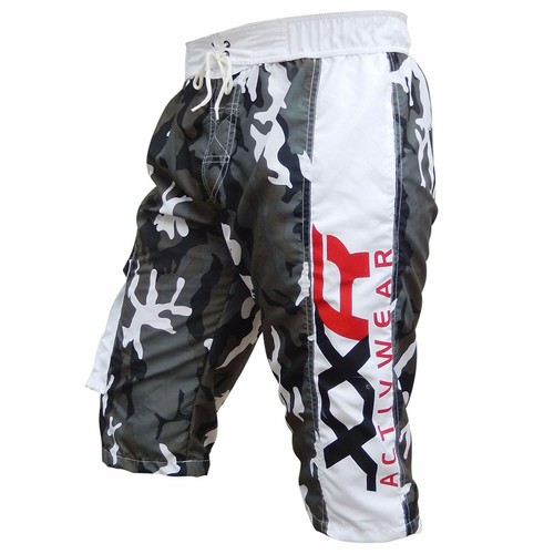 Mens Shorts Casual Clothing Beach Summer Swim short Urban Camo Dri-Board Shorts - Picture 7 of 16