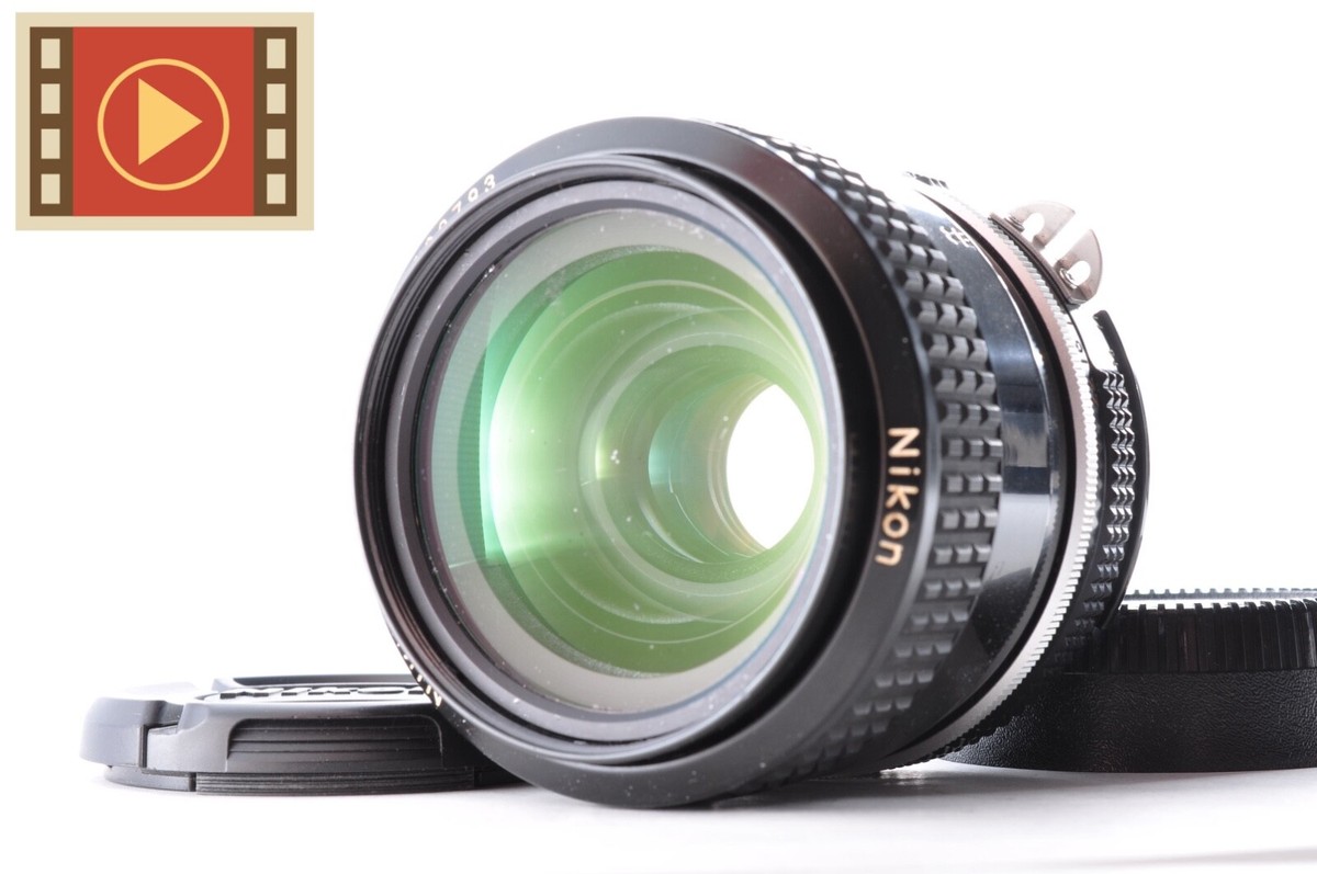🎦 Nikon Ai Nikkor 35mm F/2 MF Wide Angle Lens For F Mount
