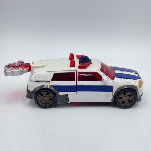 Hasbro 2005 Transformers Cybertron Red Alert Action Figure Deluxe Class w/ Key - Picture 6 of 8