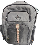 BB Gear by Baby Boom Backpack Diaper Bag Gray Pink