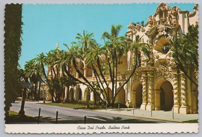 State View~San Diego CA~Casa Del Prado~Spanish Archt~Balboa Park~Continental PC