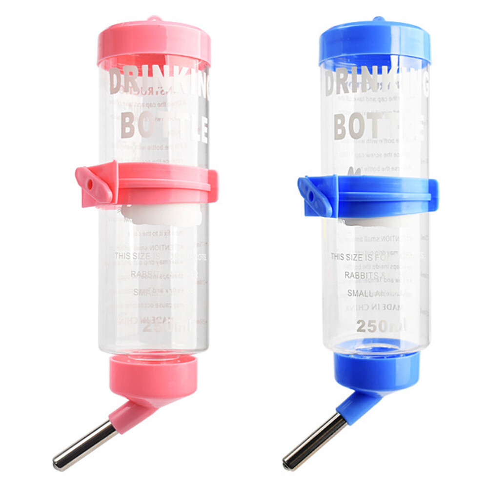 2pcs Hanging Water Bottle for Small Animals Hedgehog Water