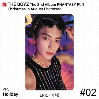 The Boyz 2nd Album Phantasy Pt.1 Christmas In August Photocard