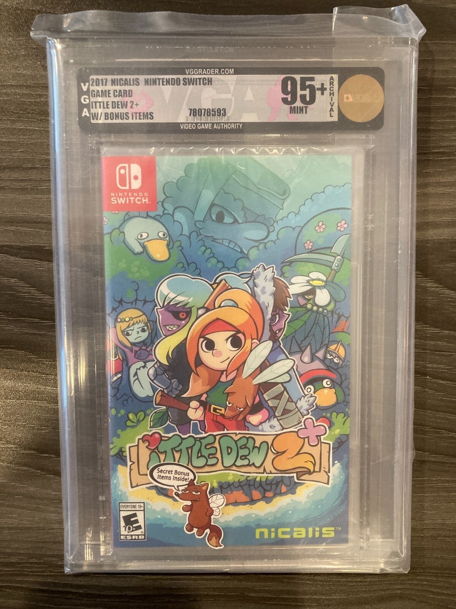 Ittle Dew 2, Nintendo Switch, New and sealed, Graded VGA 95+