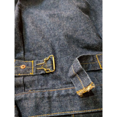 EVISU Denim Jacket First Type Buffalo Patch One Size EX cond