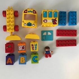 Lego Duplo 10603 My First Bus Complete Set Boy School