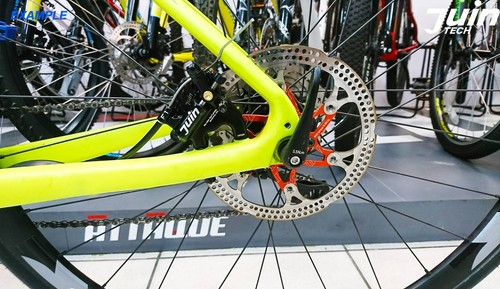 Pinzas de freno de disco hidráulicas Juin Tech F1 ciclocross grava bicicleta eléctrica negro - Imagen 8 de 12