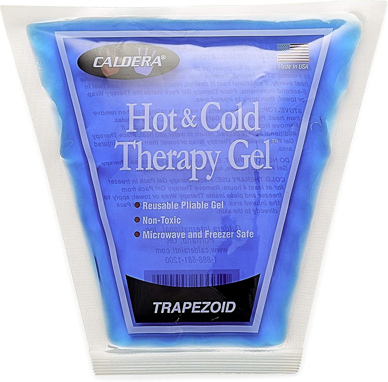CALDERA Hot/Cold UPPER BACK/SHOULDER THERAPY WRAP for Injury Prevention/Recovery