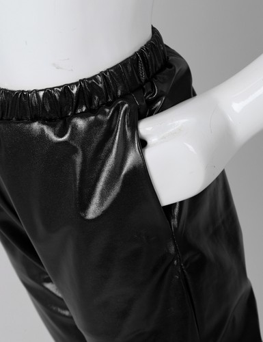 Toddlers Girls Dance Pants Metallic Jazz Hip Hop Trousers Performance Costumes - Picture 22 of 44