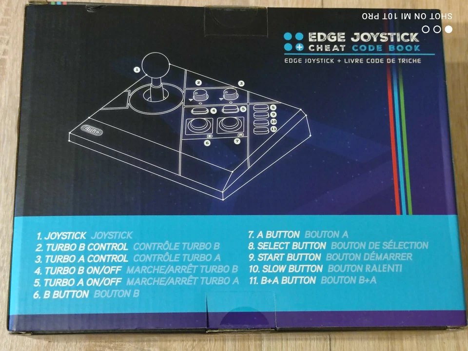 Steelplay Retro Edge Joystick Mini Nintendo NES + Code Book - Image 2 of 2