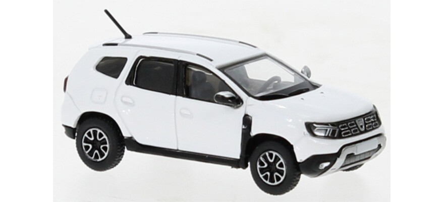 Pcx87 PCX870372 - Dacia Duster II, White. HO 1:87