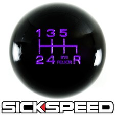 Blackpurple Bye Felicia Shift Knob For 6 Speed Short Throw Shifter 10x1.5 S12