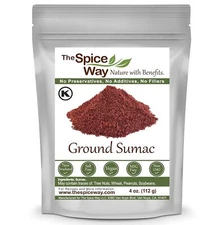 Pure 100% Ground Sumac Spice, No Salt, No GMO, No Irradiation, Sumac Seasoning
