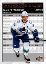 2023-24 Upper Deck Stat Box Fillers #SB6 Elias Pettersson - HKY