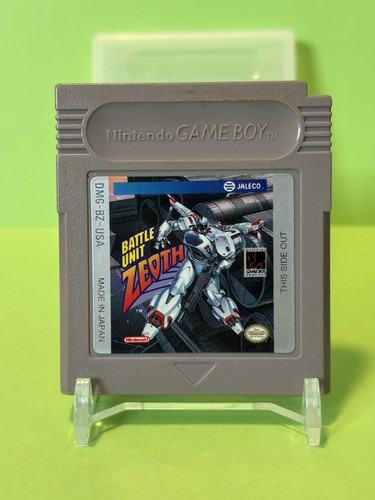 Battle Unit Zeoth (Nintendo Game Boy 1991) Tested - Authentic Cond