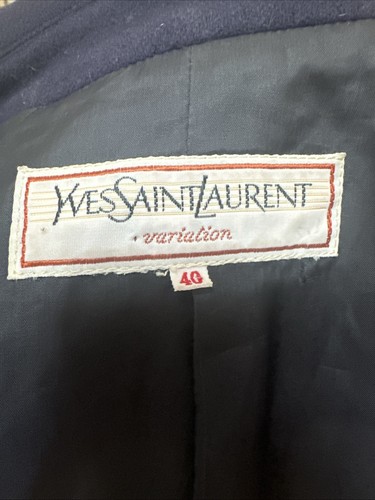 Yves Saint Laurent Cropped Jacket Vintage - Picture 8 of 10