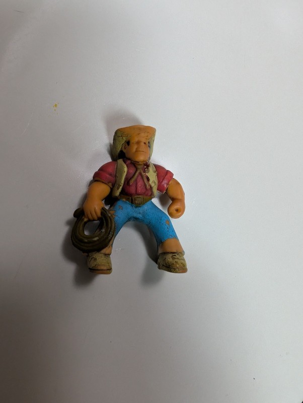 Vintage Lincoln Logs Cowboy Figure