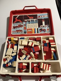 Vintage LEGO Technic Lot 2x 8055 2x 8040 Pneumatic+1978 Set+Case+Parts+Manual