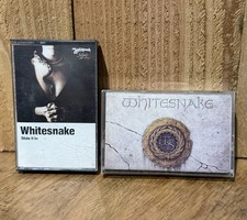 Whitesnake Cassette Tape Lot 2x Slide It In  Self Titled Vintage 1980  s