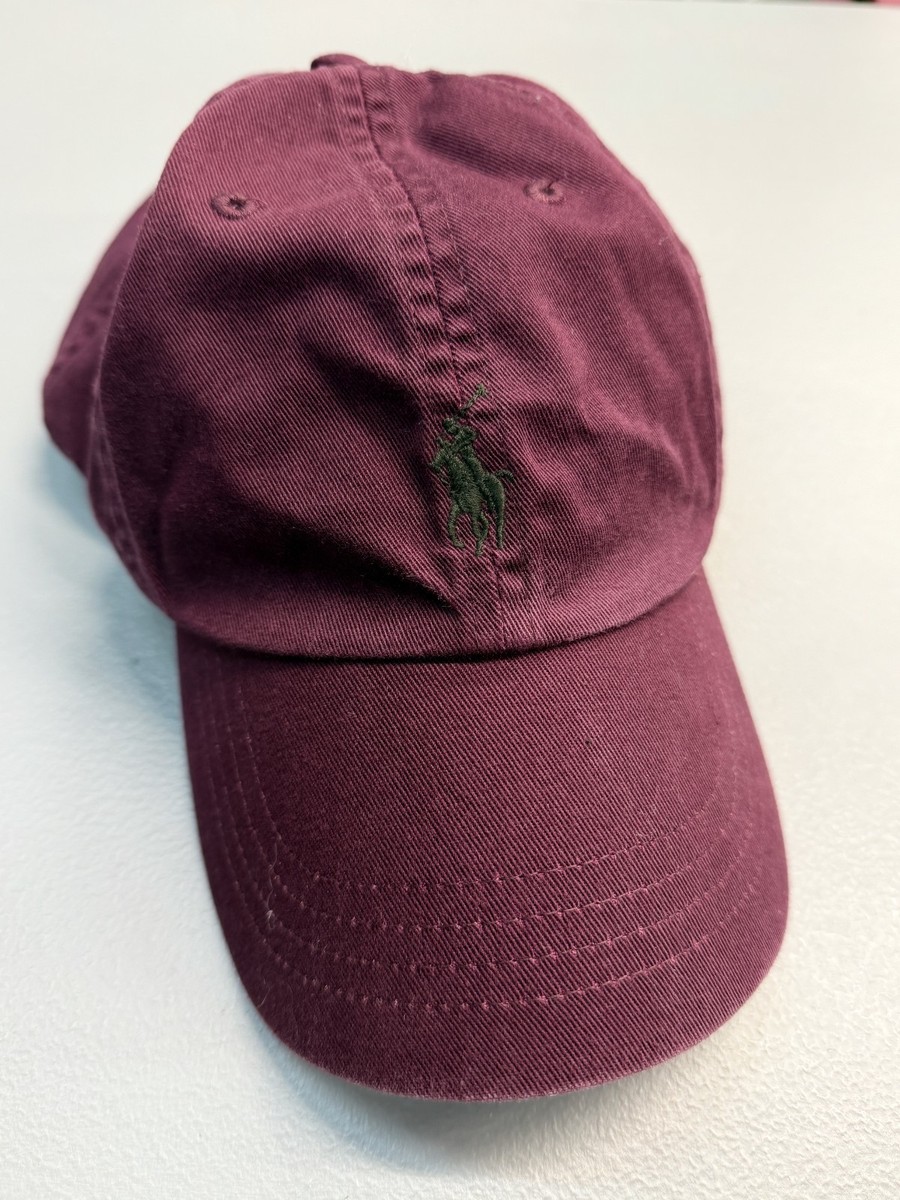Polo Ralph Lauren キャップ バーガンディ ラルフローレン Polo Ralph Lauren Embroidered Twill Ball Cap Burgundy Leather