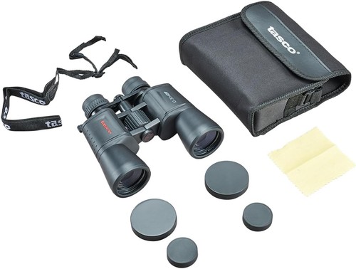 Tasco 10-30x50mm Porro Fernglas, Schwarz - Essentials Serie - Bild 2 von 4
