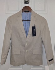 Tommy Hilfiger THFlex Khaki Blazer -Boys Size 12 NEW W/TAGS