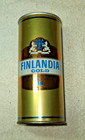 Finlandia Gold Export III 45cl Beer Can Brewery of Finland SS Steel — photo 1