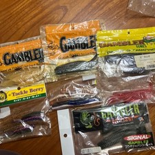 Gambler Soft Plastic Lure Set - Slightly Used, Fishing Gear, Outdoor Equipment