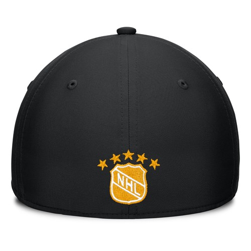 Sombrero Flexible Hombre Fanatics Negro/Dorado Boston Bruins Heritage Captain - Imagen 4 de 4