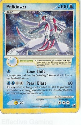 Palkia 11/100 Holo Rare Majestic Dawn Pokemon HP Fukuda