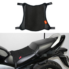 Funda de asiento 3D fresca transpirable para moto Cojín de asiento de moto Accesorios