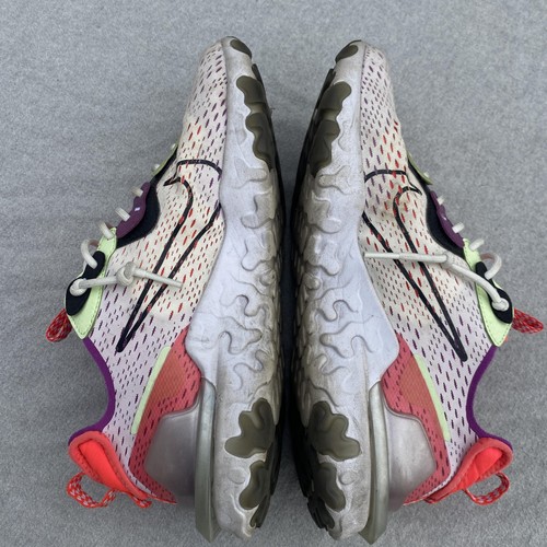 Nike React Vision D/MS/X Running Shoes Mens Size 9.5 Multicolor CD4373-102 - Picture 12 of 12