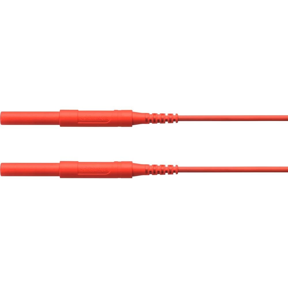 Cordon de mesure isolé AWG16 Schützinger HSPL 8568 sécurité 4 mm mâle RT