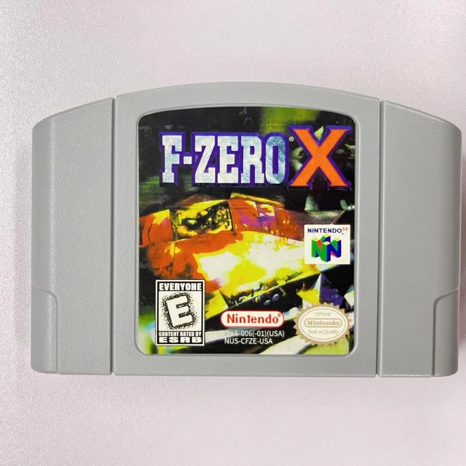F-Zero X - Nintendo 64 (N64) Classic Adventure Lanzamiento exclusivo Foto 2 de 4