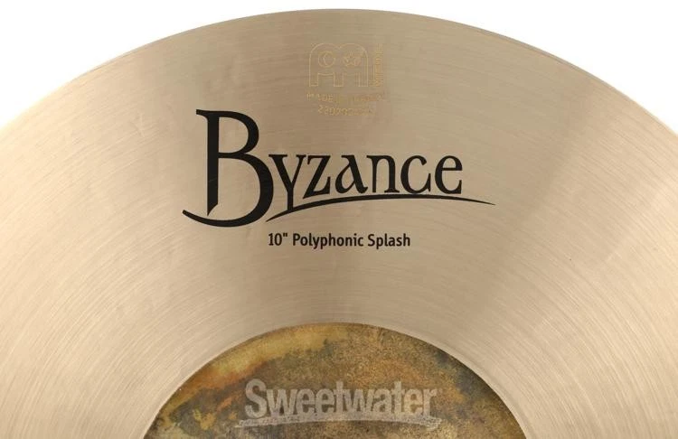 Meinl Cymbals Byzance Traditional Polyphonic Splash Cymbal - 10-inch - Image 3 of 4
