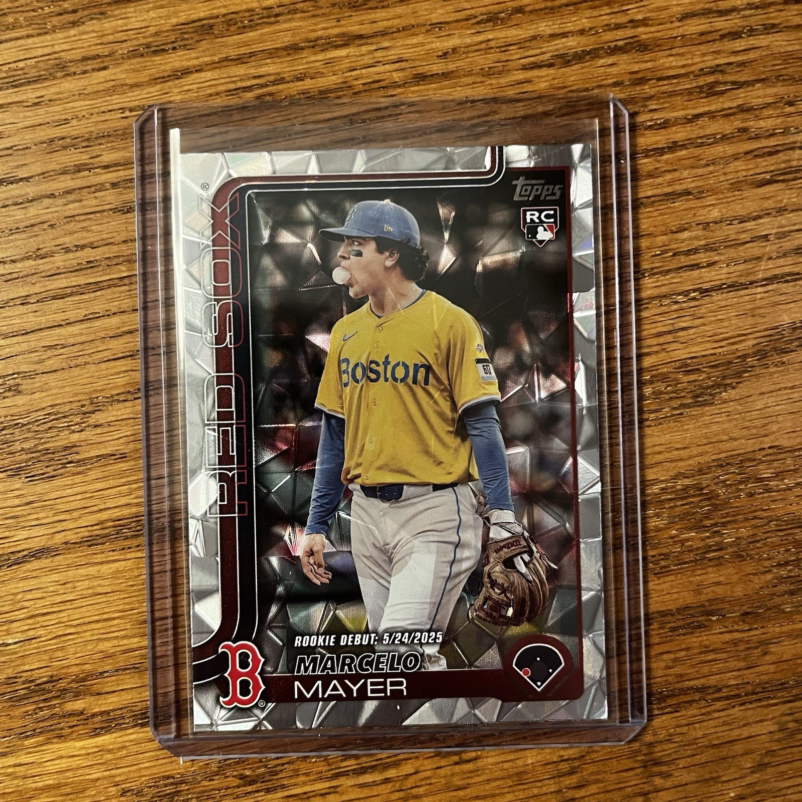 2025 Topps Update Series - Rookie Debut Marcelo Mayer #US276 Diamante Foil (RC)