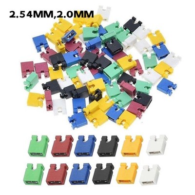 Mini Jump 2,54mm Pitch Jumper Cap Kurz/Lang-Verbindung Header Schaltung Shunt