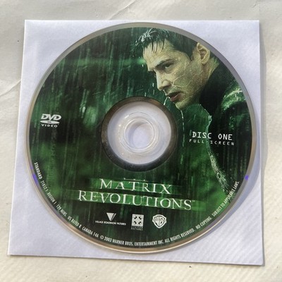 The Matrix Revolutions (DVD, 2004, 2-Disc Set) Disk Only