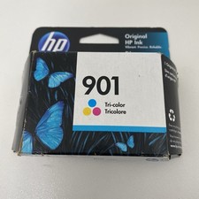 Genuine HP 901 Tri-color Ink Cartridge New Open Box OCT 2023