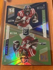2019 Donruss Elite 1/10 Gold #RD-4 DK Metcalf Rookie On Deck RC FOTL Ebay 1/1