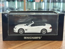 Mercedes-Benz SL 55 AMG 2007 Minichamps [1/43 Diecast – White]
