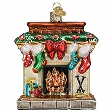 Old World Christmas Glass Blown Ornament for Christmas Tree, Hearth
