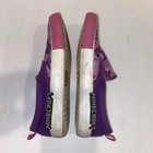 Minecraft Girls' Pink and Purple Canvas Slip-On Sneakers Youth Size 2 — photo 6
