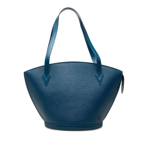 LOUIS VUITTON Toledo Blue Epi Shopping Tote Bag