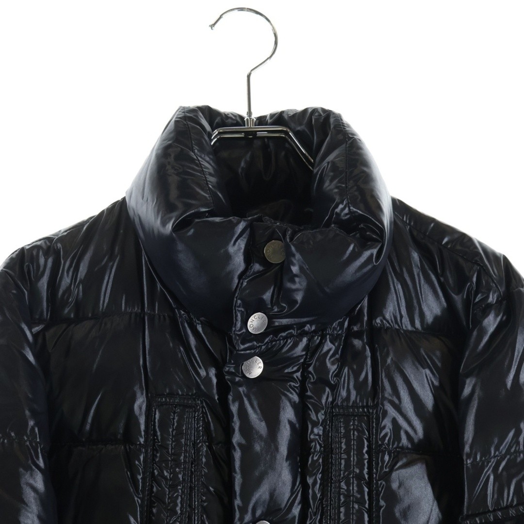 MONCLER ROD Emblem Logo Zip-up Down Jacket Black Z7HJ208 Used 7b680735d30042e829 thumbnail 3