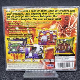 Dynamite Cop (Dreamcast) - Authentic Disc & Case No Manual Good Condition