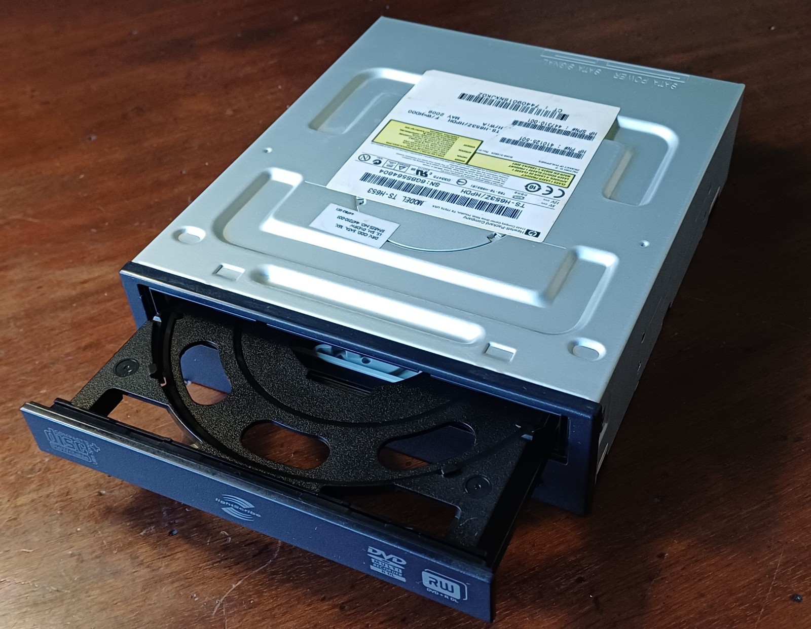 Masterizzatore DVD-RW HP TS-H653 SATA - Lettore CD Masterizzatore LightScribe