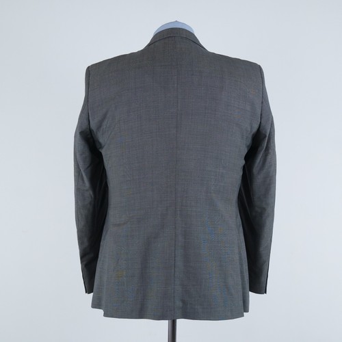 Mens Birdseye Blazer 46S UK Size Grey Tailored Fit Wool Sport Coat Jacket - Picture 6 of 12