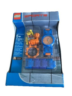2003 LEGO Sports Basketball Watch 4182611 - Clic Time - NEW SEALED w/mini-figure